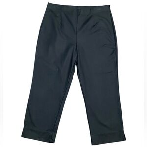 NIC+ZOE Women's Black Cropped Pants Size 8 EUC